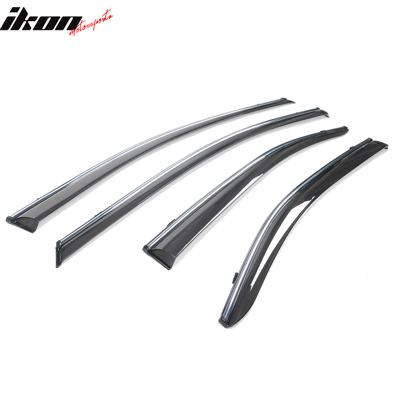 2020-2025 Toyota Corolla Sedan Window Visors Tape On Rain Guard 4PC