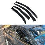 1993-1997 Toyota Corolla Sedan Tape on Window Visors Guard Acrylic