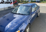 1998-2002 Toyota Corolla Sedan Window Visor Slim Style Acrylic 4Pc Set