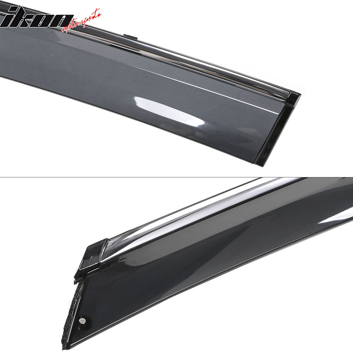 2014-2019 Toyota Highlander Acrylic 4PC Window Visors Tape On Guard