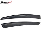 2023-2026 Toyota Prius & Prius Prime XW60 Tape-on Window Visors Sun Shades Vent Rain Guards Deflectors Acrylic Smoke/Tinted 4PCS