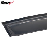 2023-2026 Toyota Prius & Prius Prime XW60 Tape-on Window Visors Sun Shades Vent Rain Guards Deflectors Acrylic Smoke/Tinted 4PCS