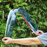 2019-2023 Toyota RAV4 Acrylic 4PC Window Visors Tape On Rain Guard