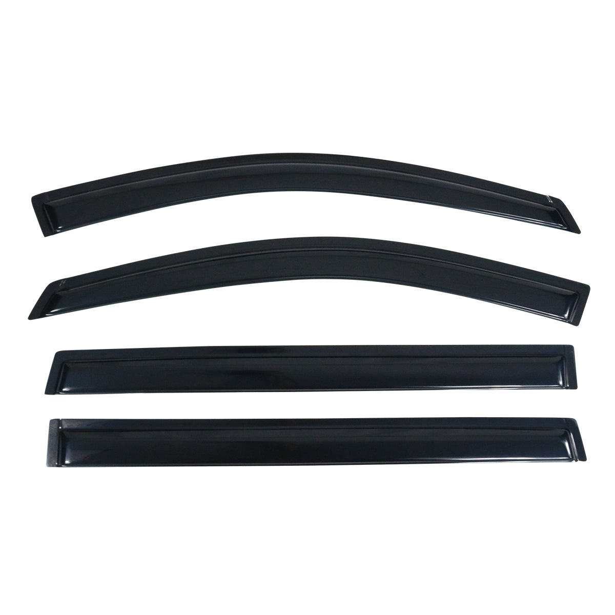 Visor Window for Toyota Sienna 2004-2010 Rain Guard Slim Style Smoke Acrylic