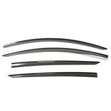 2020-2024 Tesla Model Y Smoke Acrylic Window Visors Deflectors 4PCS