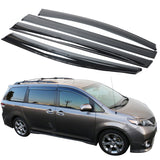2011-2020 Toyota Sienna Acrylic 4PC Window Visors Tape On Rain Guard