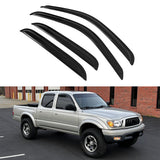 2001-2004 Toyota Tacoma Slim Style Smoke Visor Window Guard Acrylic