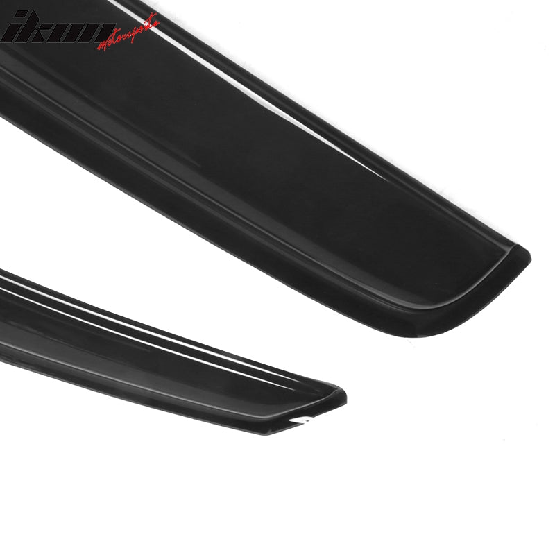 2005-2015 Toyota Tacoma Standard Cab Slim Style Acrylic Visor Windows