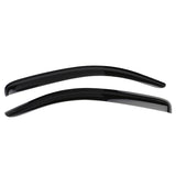 Window Visors for Toyota Tacoma 2016-2024 Slim Style Smoke Tinted Acrylic