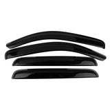 Window Visors for Toyota Tacoma 2016-2023 Slim Style Smoke Tinted Acrylic
