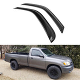 Visor Windows for Toyota Tundra Standard Cab 2000-2006 Slim Style Acrylic