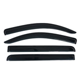 2007-2021 Toyota Tundra Crewmax Cab Tape On Smoke Tinted Visor Windows