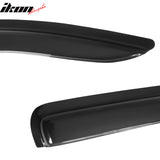 2007-2021 Toyota Tundra Crewmax Cab Tape On Smoke Tinted Visor Windows