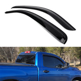 2007-2017 Toyota Tundra Standard Cab Slim Style Acrylic Visor Windows