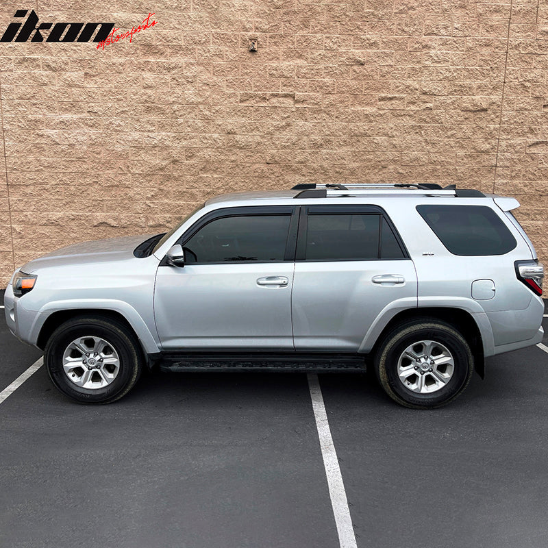 2010-2012 Toyota 4Runner 3D Molded Floor Mat TPE + Slim Window Visors + Trunk Mat