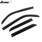 2010-2012 Toyota 4Runner 3D Molded Floor Mat TPE + Slim Window Visors + Trunk Mat