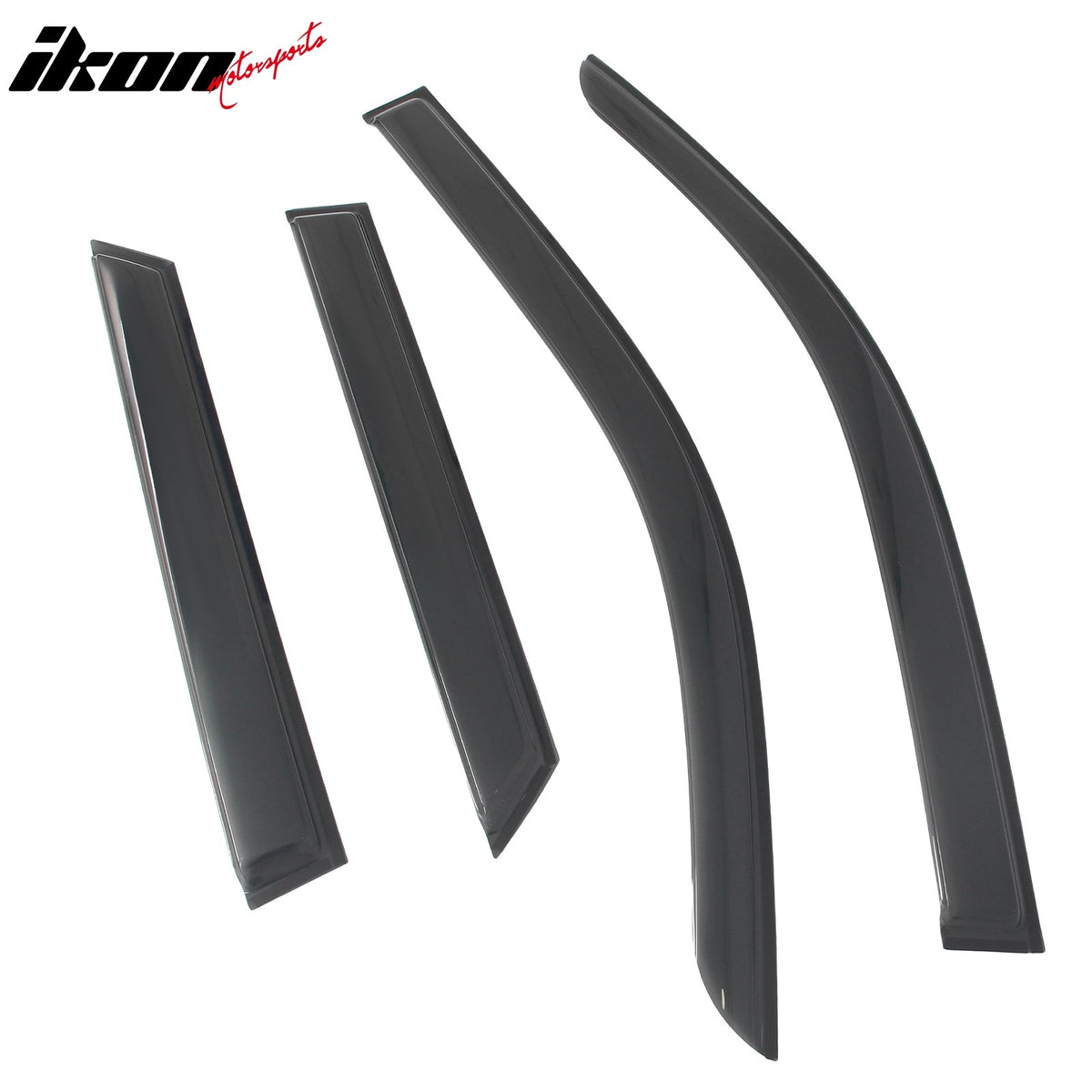 2025-2026 Toyota 4Runner Tape-on Window Visors Sun Shades Vent Rain Guards Deflectors Acrylic Smoke/Tinted 4PCS