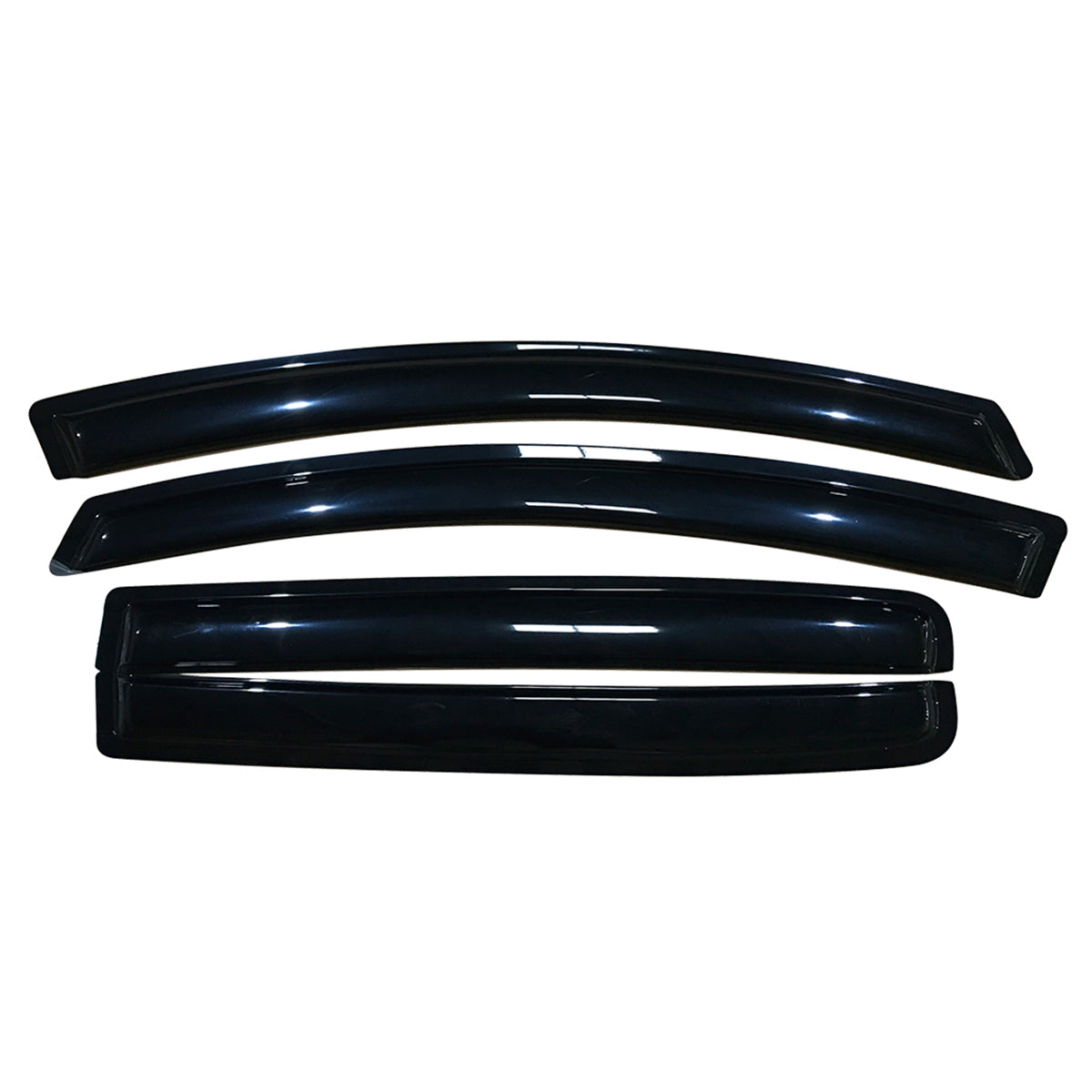 Window Visors for Toyota Yaris XP150 Hatchback 2012-2018 Tape on Acrylic