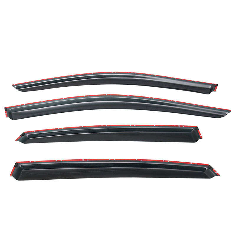 2013-2018 Nissan Altima Slim Style Dark Smoke Window Visors Acrylic