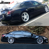 2013-2018 Nissan Altima Slim Style Dark Smoke Window Visors Acrylic