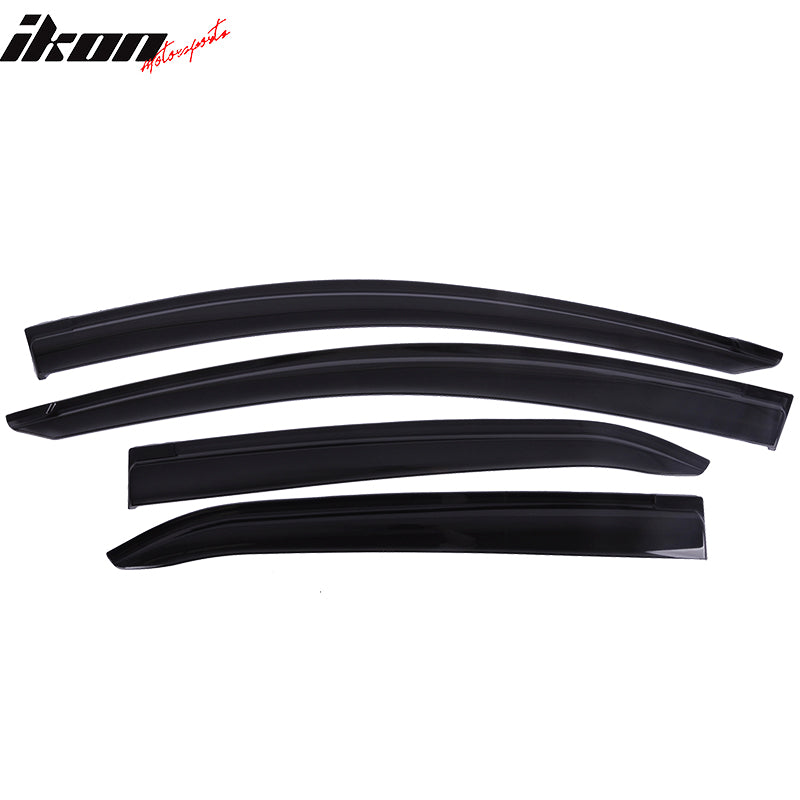 2014-2019 Toyota Corolla Slim Style Window Visors Acrylic
