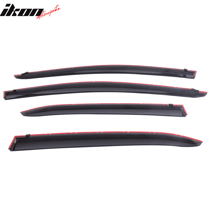 2014-2019 Toyota Corolla Slim Style Window Visors Acrylic