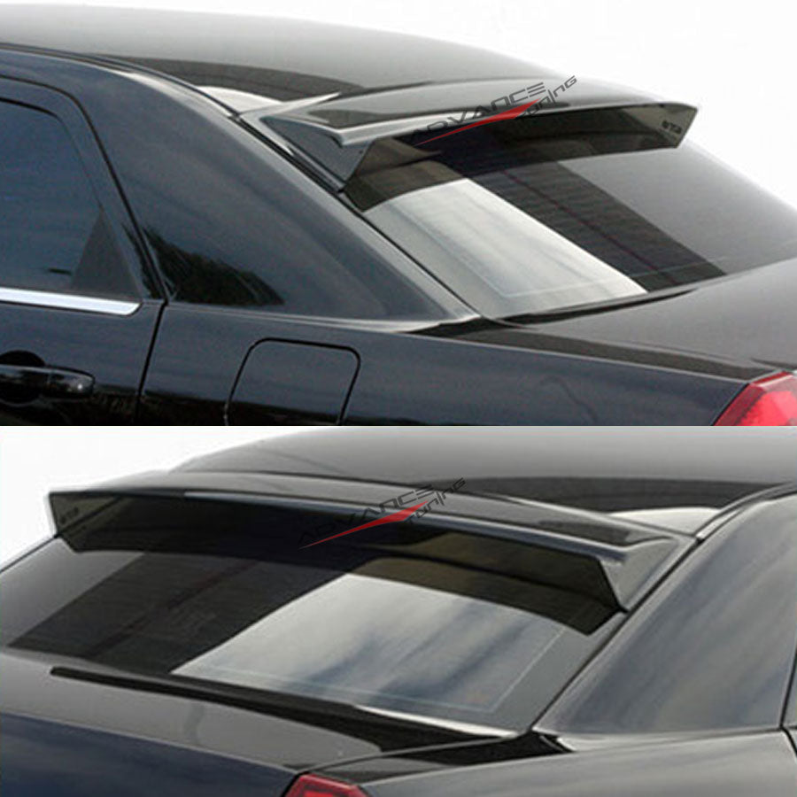 2005-2010 Chrysler 300/300C GTS Smoke Tinted Roof Spoiler Acrylic 4Dr