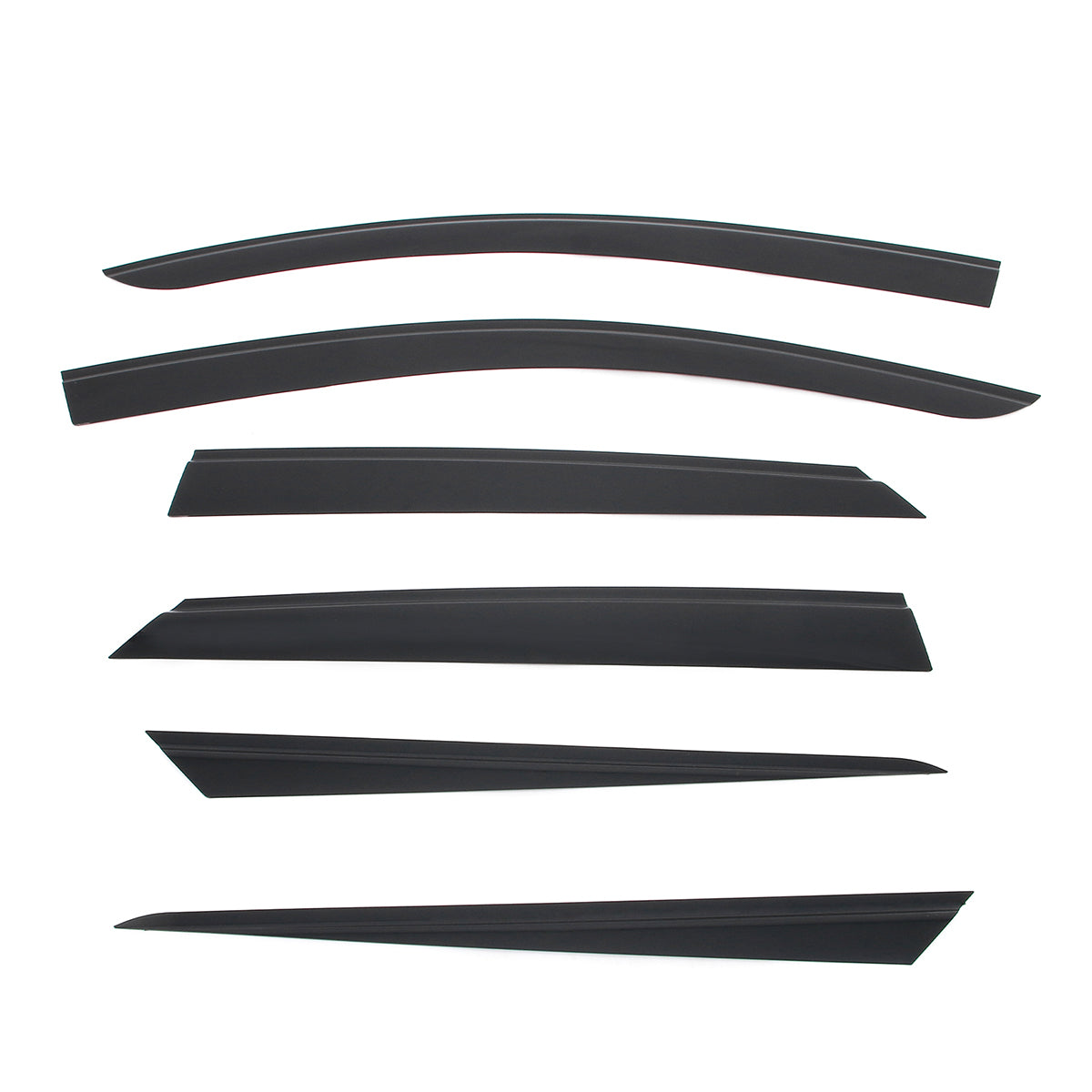 Window Visor for Chevrolet Blazer EV 2024-2026 Slim Style Smoke Acrylic 6PCS