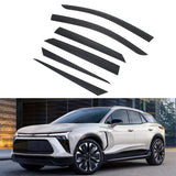 Window Visor for Chevrolet Blazer EV 2024-2026 Slim Style Smoke Acrylic 6PCS