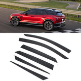 Window Visor for Chevrolet Blazer EV 2024-2026 Slim Style Smoke Acrylic 6PCS