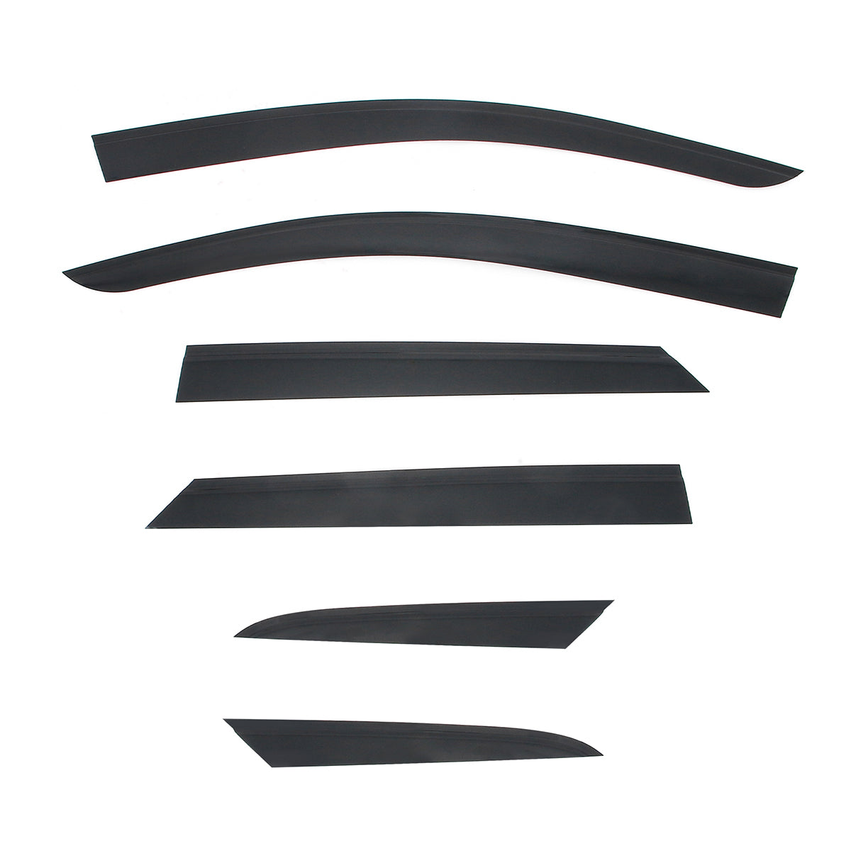 Window Visor for Honda Prologue 2024-2026 Slim Style Smoke Acrylic 6PCS
