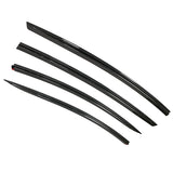 Window Visors for Tesla Model 3 2017-2026 Tape-on ABS 4PCS
