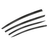 Window Visors for Tesla Model 3 2017-2026 Tape-on ABS 4PCS