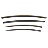 Window Visors for Tesla Model 3 2017-2026 Tape-on ABS 4PCS