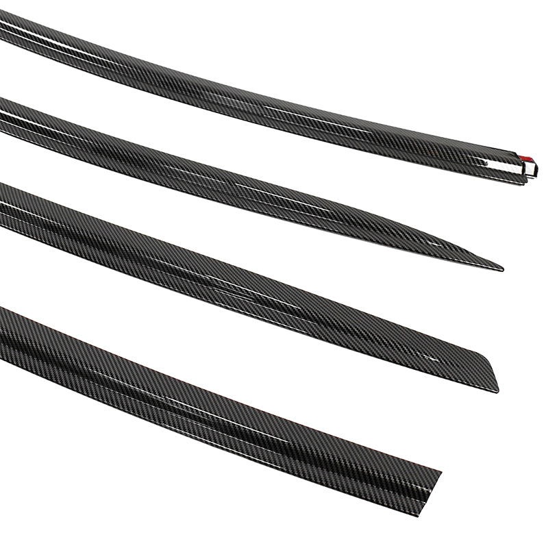 Window Visors for Tesla Model 3 2017-2026 Tape-on ABS 4PCS