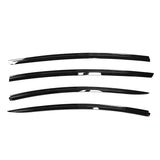 Window Visors for Tesla Model 3 2017-2026 Tape-on ABS 4PCS