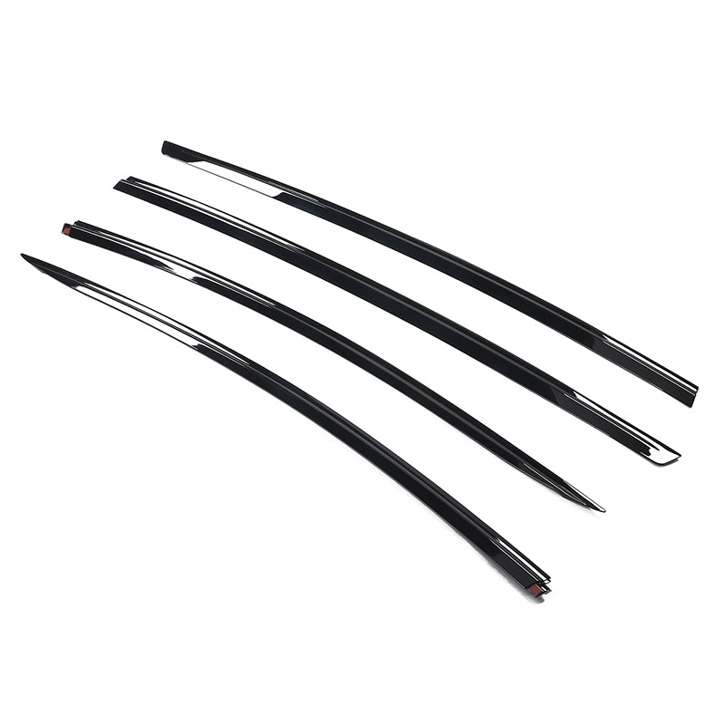 Window Visors for Tesla Model 3 2017-2026 Tape-on ABS 4PCS