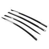 Window Visors for Tesla Model 3 2017-2026 Tape-on ABS 4PCS