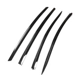 Window Visors for Tesla Model 3 2017-2026 Tape-on ABS 4PCS