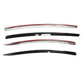 Window Visors for Tesla Model 3 2017-2026 Tape-on ABS 4PCS