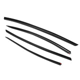 Window Visors for Tesla Model 3 2017-2026 Tape-on ABS 4PCS