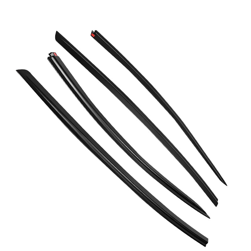 Window Visors for Tesla Model 3 2017-2026 Tape-on ABS 4PCS