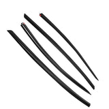 Window Visors for Tesla Model 3 2017-2026 Tape-on ABS 4PCS
