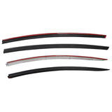 Window Visors for Tesla Model 3 2017-2026 Tape-on ABS 4PCS