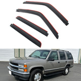 Window Visors for Chevy GMC C2500 C3500 K2500 K3500 & Suburban 1992-2000