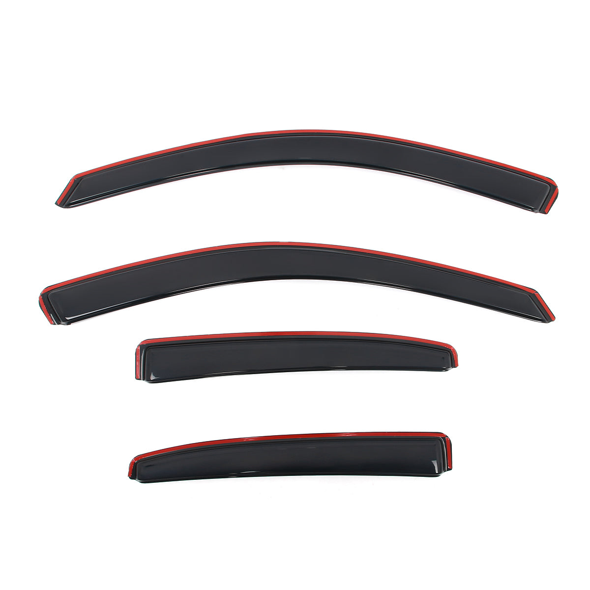 In-Channel Window Visors for Chevy Malibu 2013-2015 & Malibu Limited 16 4PC