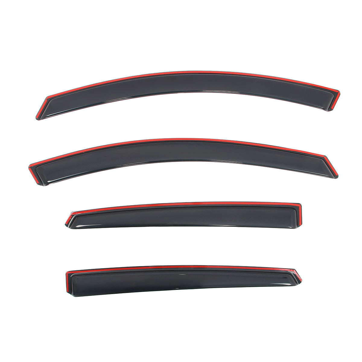 Window Visors for Chevrolet Malibu 2016-2025 In Channel Deflectors Guard