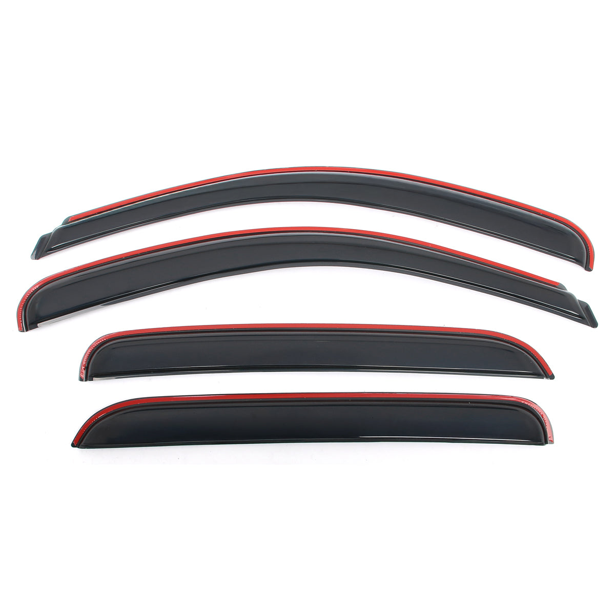 Window Visors for Chevy Silverado GMC Sierra 1500 2500 Crew Cab 2007-2014