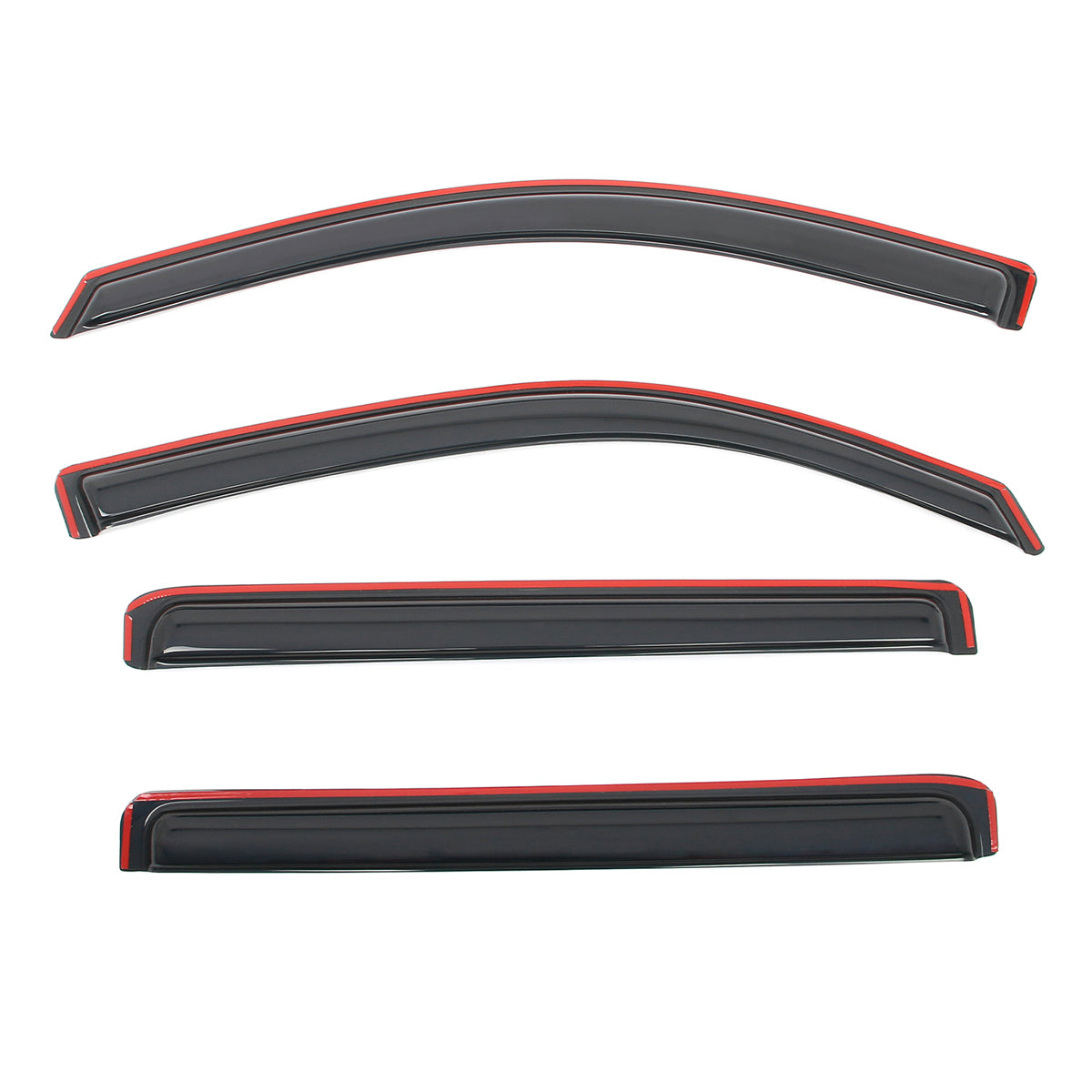 Window Visors for Chevy Silverado GMC Sierra 1500 2500 Crew Cab 2019-2026
