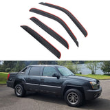 Window Visors for Cadillac Escalade EXT Avalanche 2002-2006 Smoke Acrylic